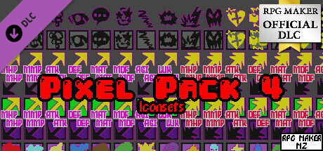 RPG Maker MZ - Pixel Pack 4 Iconsets cover art