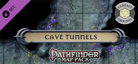 Fantasy Grounds - Pathfinder RPG - GameMastery Map Pack: Cave Tunnels cover art