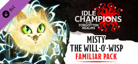 Idle Champions - Misty the Will-o'-Wisp Familiar Pack cover art