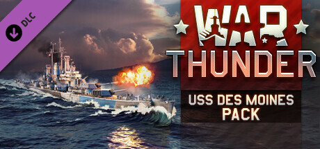 War Thunder - USS Des Moines Pack cover art