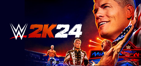 WWE 2K24 cover art