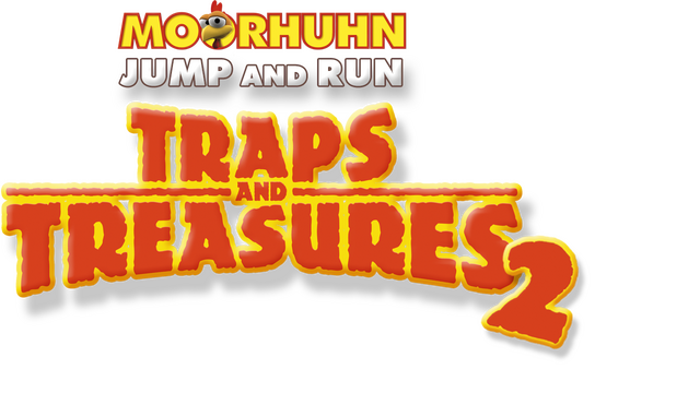 Moorhuhn Jump and Run 'Traps and Treasures 2' Logo