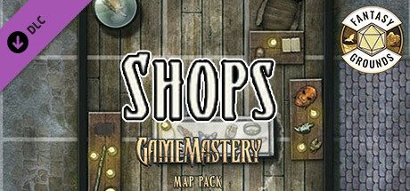 Fantasy Grounds - Pathfinder RPG - GameMastery Map Pack: Shops cover art