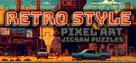 Retro Style - Pixel Art Jigsaw Puzzles cover art