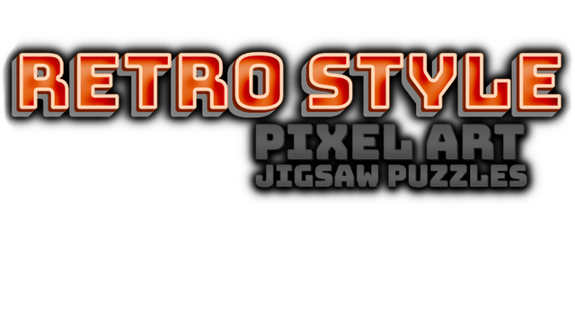 Retro Style - Pixel Art Jigsaw Puzzles Logo