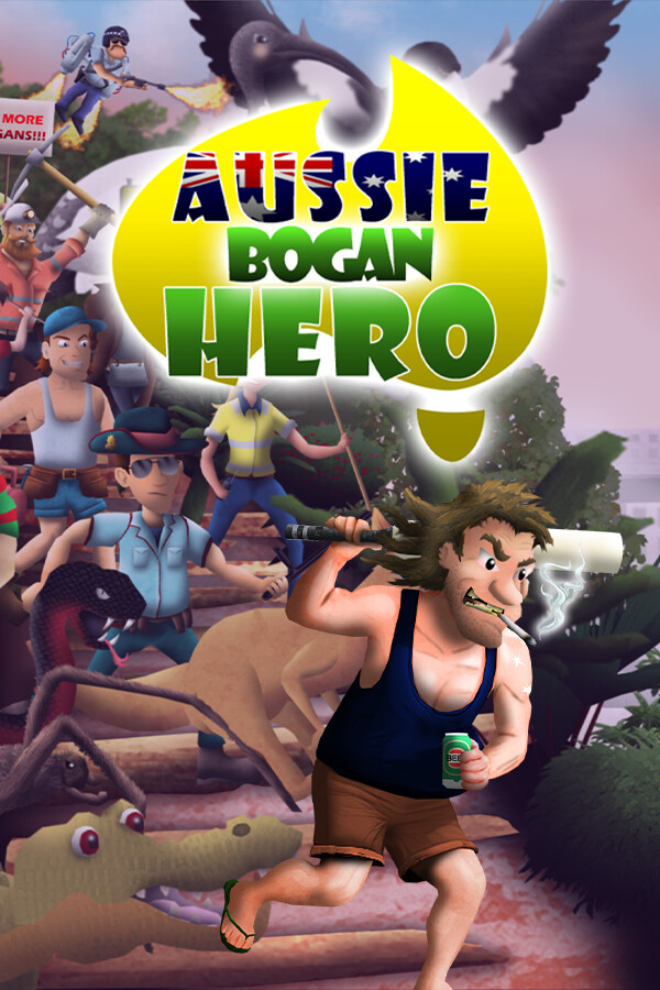 Steam portrait for Aussie Bogan Hero.