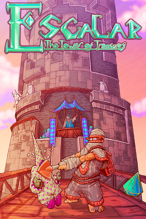 Steam portrait for Escalar: The Tower of Treasures.