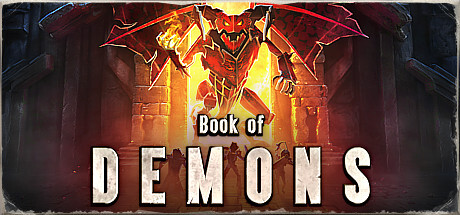 Book of demons advertising app cover art