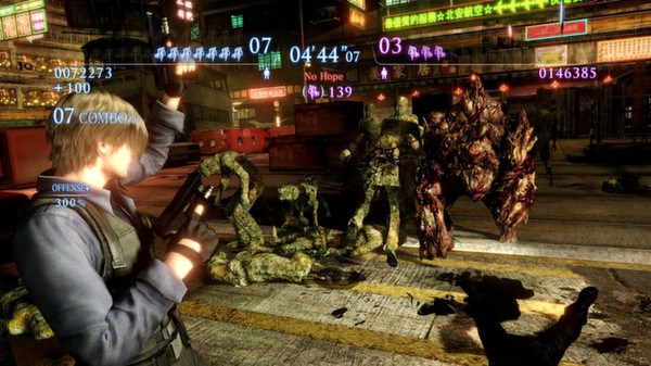 Скриншот из Resident Evil 6: Onslaught mode