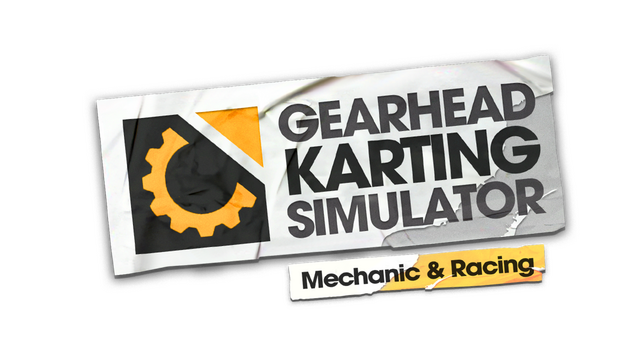 Gearhead Karting Simulator - Mechanic & Racing Logo