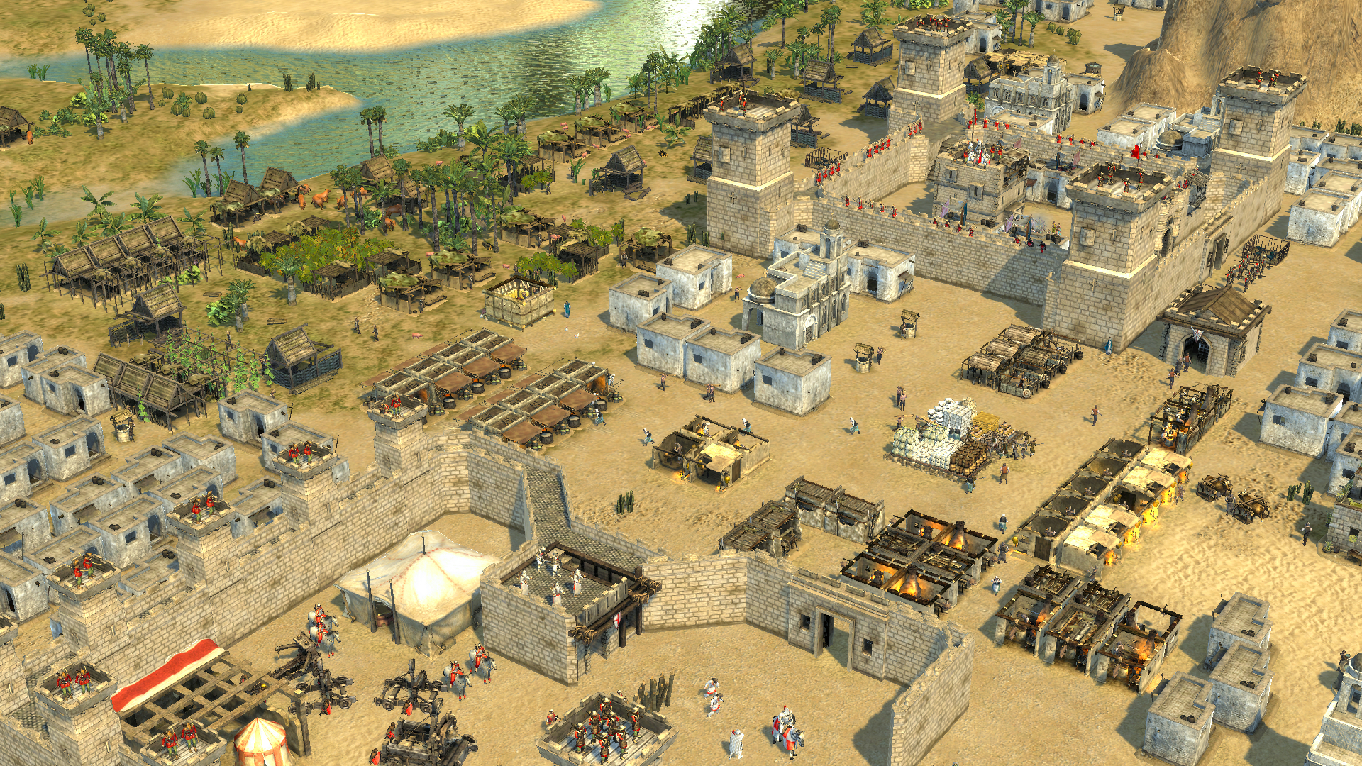 play stronghold crusader 1 through steam