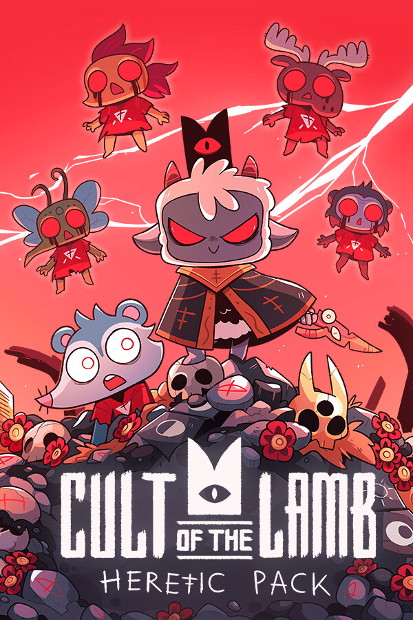 Steam portrait for Cult of the Lamb: Heretic Pack.