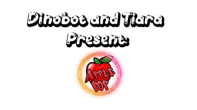 Dinobot and Tiara Present: ApplePop Logo