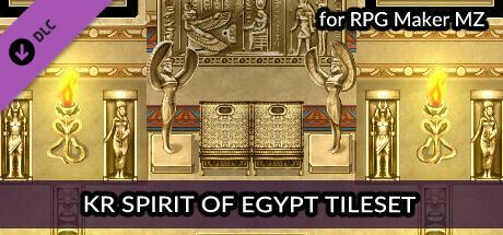 RPG Maker MZ - KR Sprit of Egypt Tileset cover art