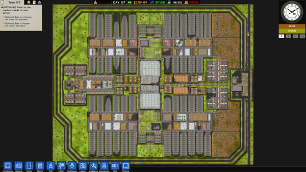 Скриншот из Prison Architect