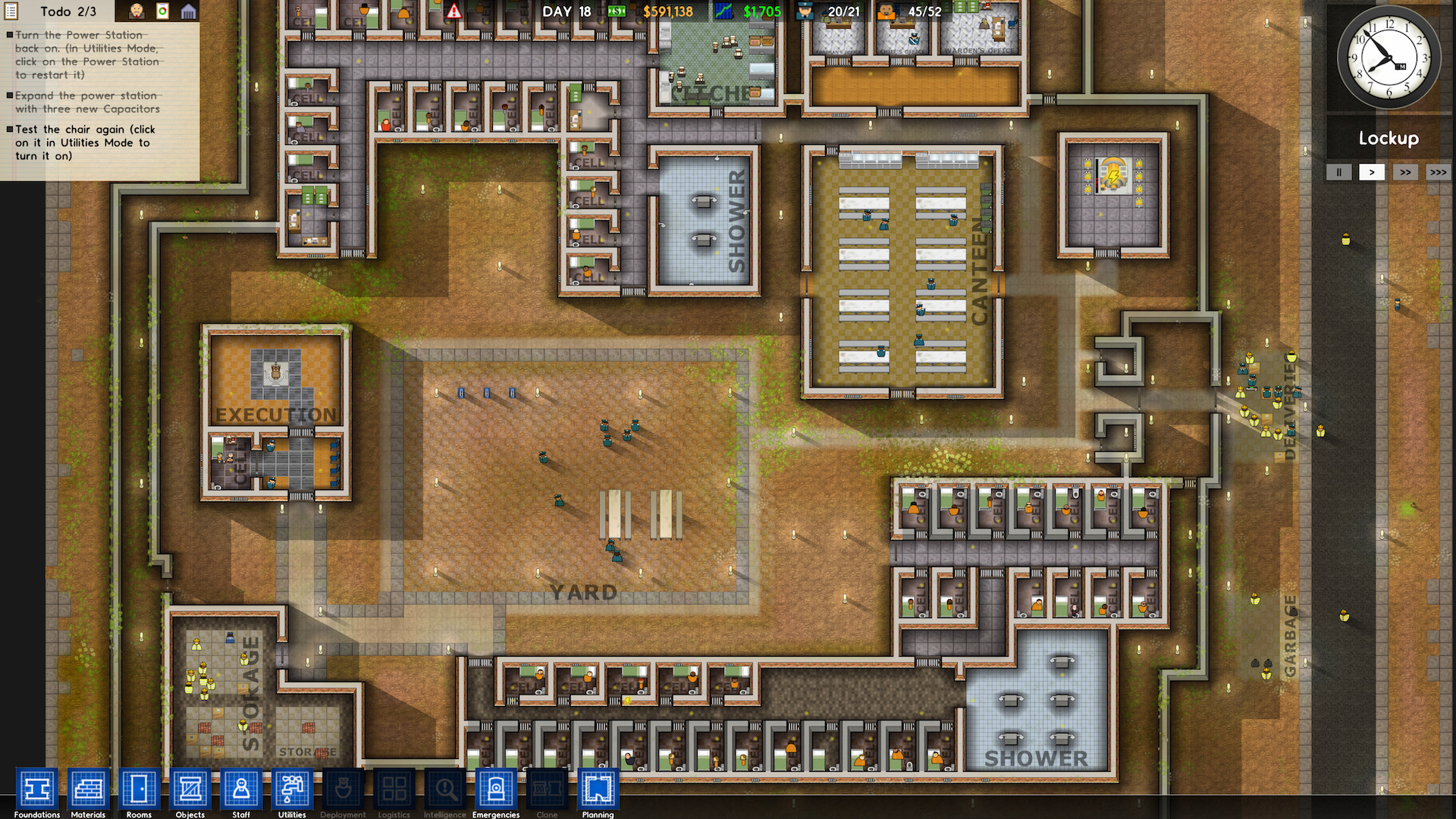 Prison architect тормозит