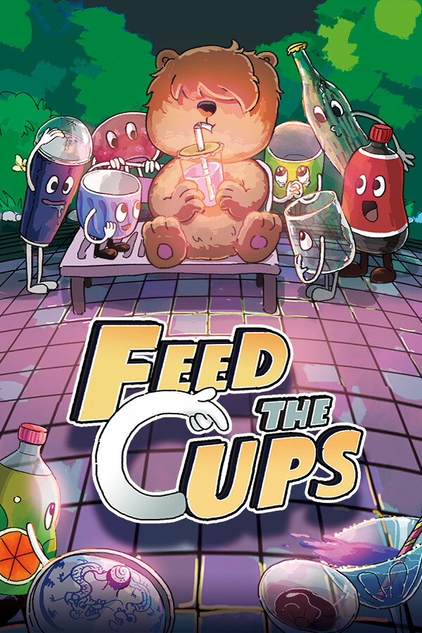 Steam portrait for Feed the Cups.