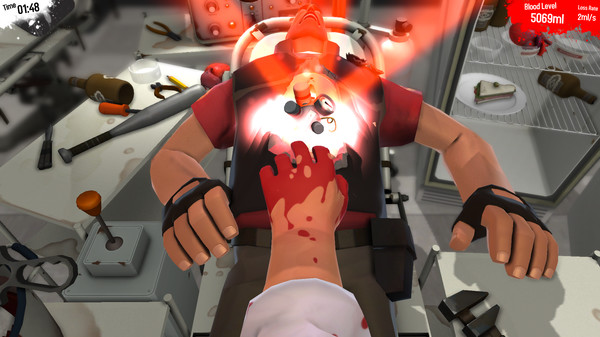 Скриншот из Surgeon Simulator