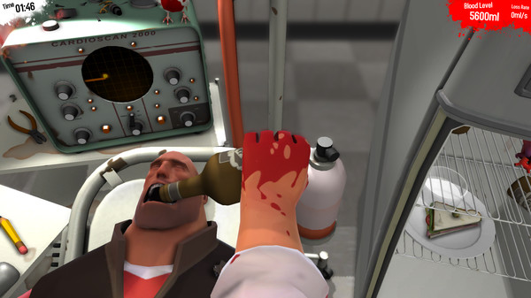 Скриншот из Surgeon Simulator