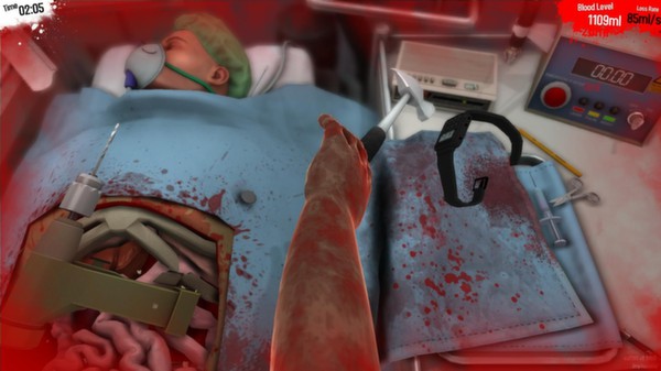 Скриншот из Surgeon Simulator