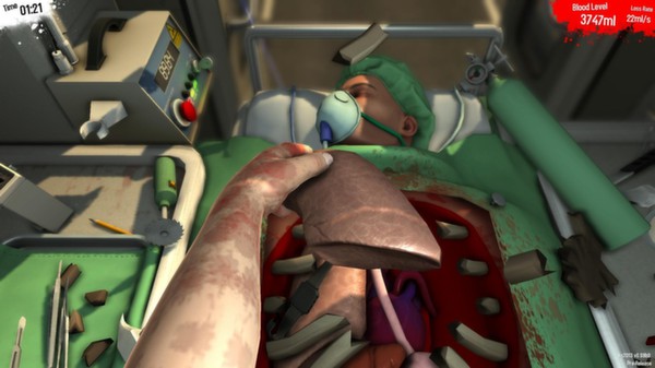 Скриншот из Surgeon Simulator