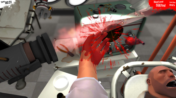 Скриншот из Surgeon Simulator