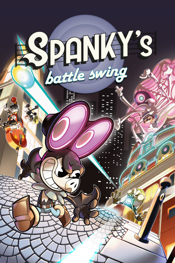 Steam portrait for Spanky "Bat-a-Swing".