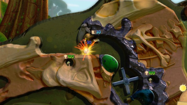 Скриншот из Worms Clan Wars