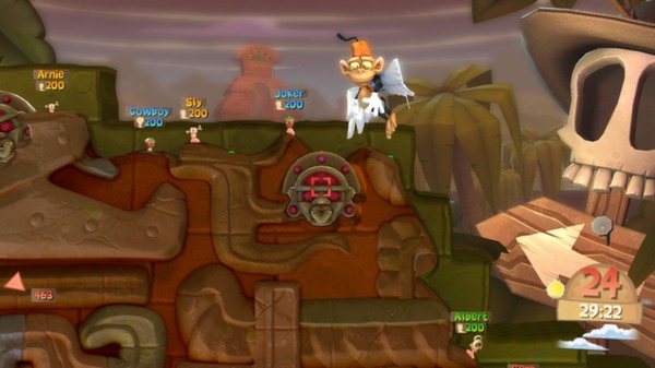 Скриншот из Worms Clan Wars