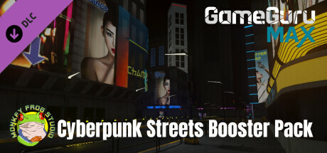 GameGuru MAX Cyberpunk  Booster Pack - City Streets cover art