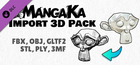 MangaKa - Import 3D Pack cover art
