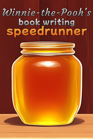 Winnie-the-Pooh's book writing speedrunner