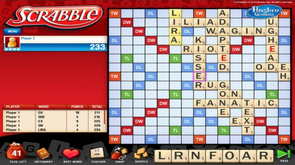 Scrabblefor windows and Linux 1