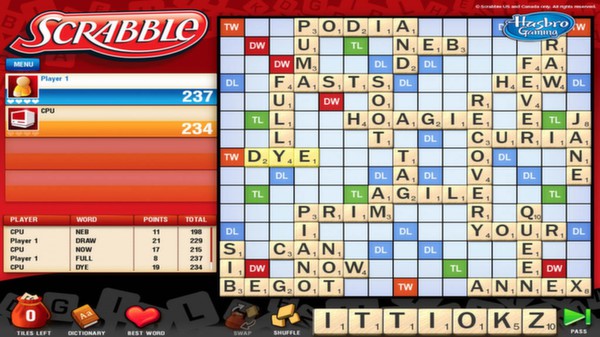 Scrabble for linux