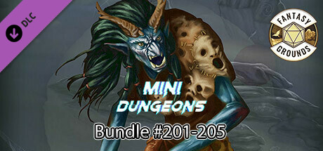 Fantasy Grounds - Mini-Dungeons Bundle #201-205 cover art