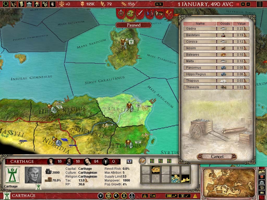 Europa Universalis: Rome - Gold Edition Images 