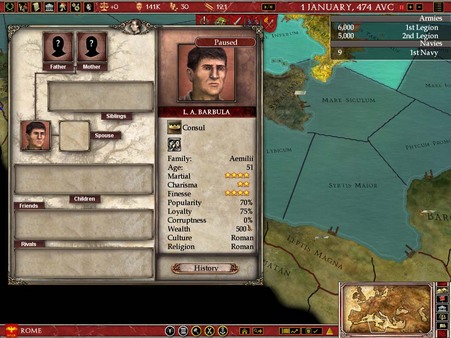 Скриншот из Europa Universalis: Rome - Gold Edition