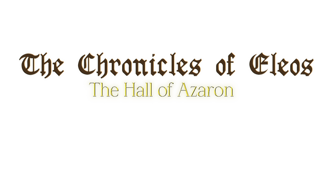 The Chronicles of Eleos: The Hall of Azaron Logo