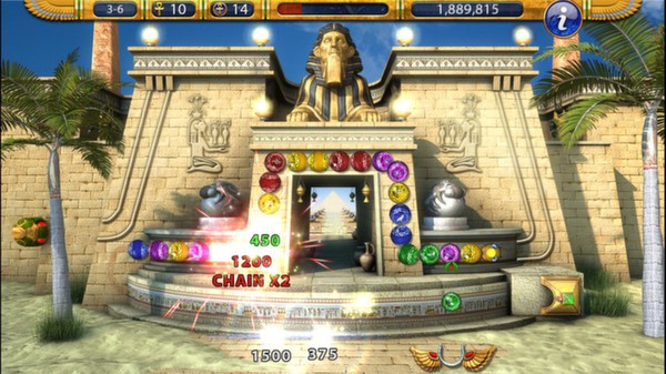 Скриншот из Luxor 2 HD