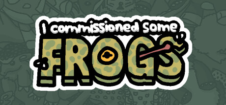 I commissioned some frogs cover art