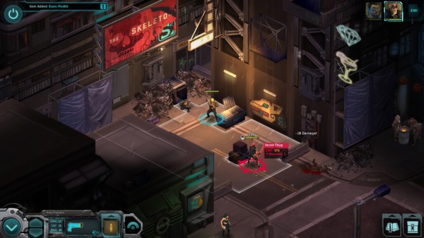 Скриншот из Shadowrun Returns