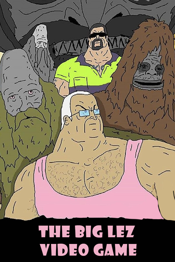 Steam portrait for The Big Lez Video Game.