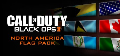 Call of Duty®: Black Ops II - North American Flags of the World Calling Card Pack cover art