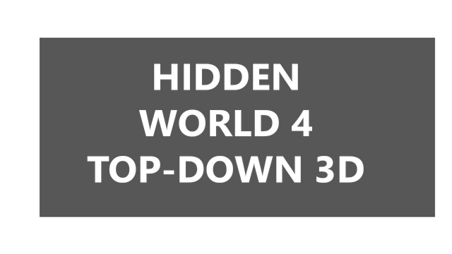 Hidden World 4 Top-Down 3D Logo