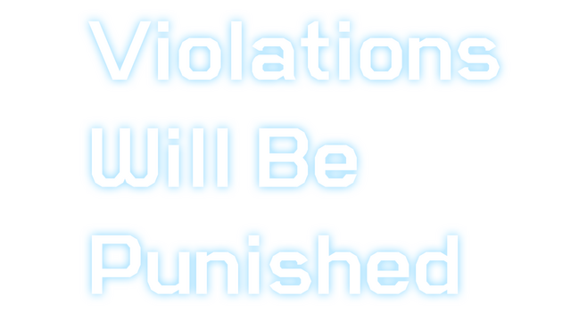 Violations Will Be Punished Logo
