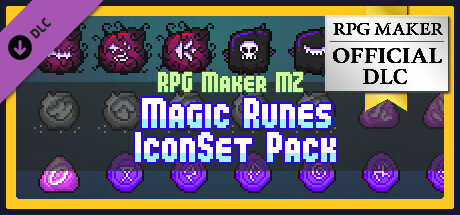 RPG Maker MZ -MAGIC RUNES ICONSET PACK cover art