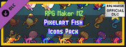 RPG Maker MZ - PIXELART FISH ICONS PACK