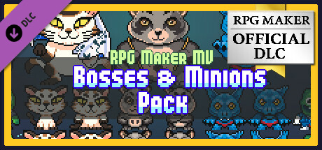 RPG Maker MV - BOSSES and MINIONS PACK cover art