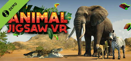Animal Jigsaw VR Demo cover art