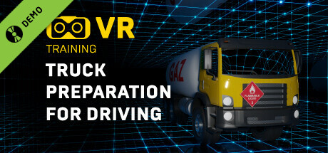 Truck preparation for driving VR training Free cover art